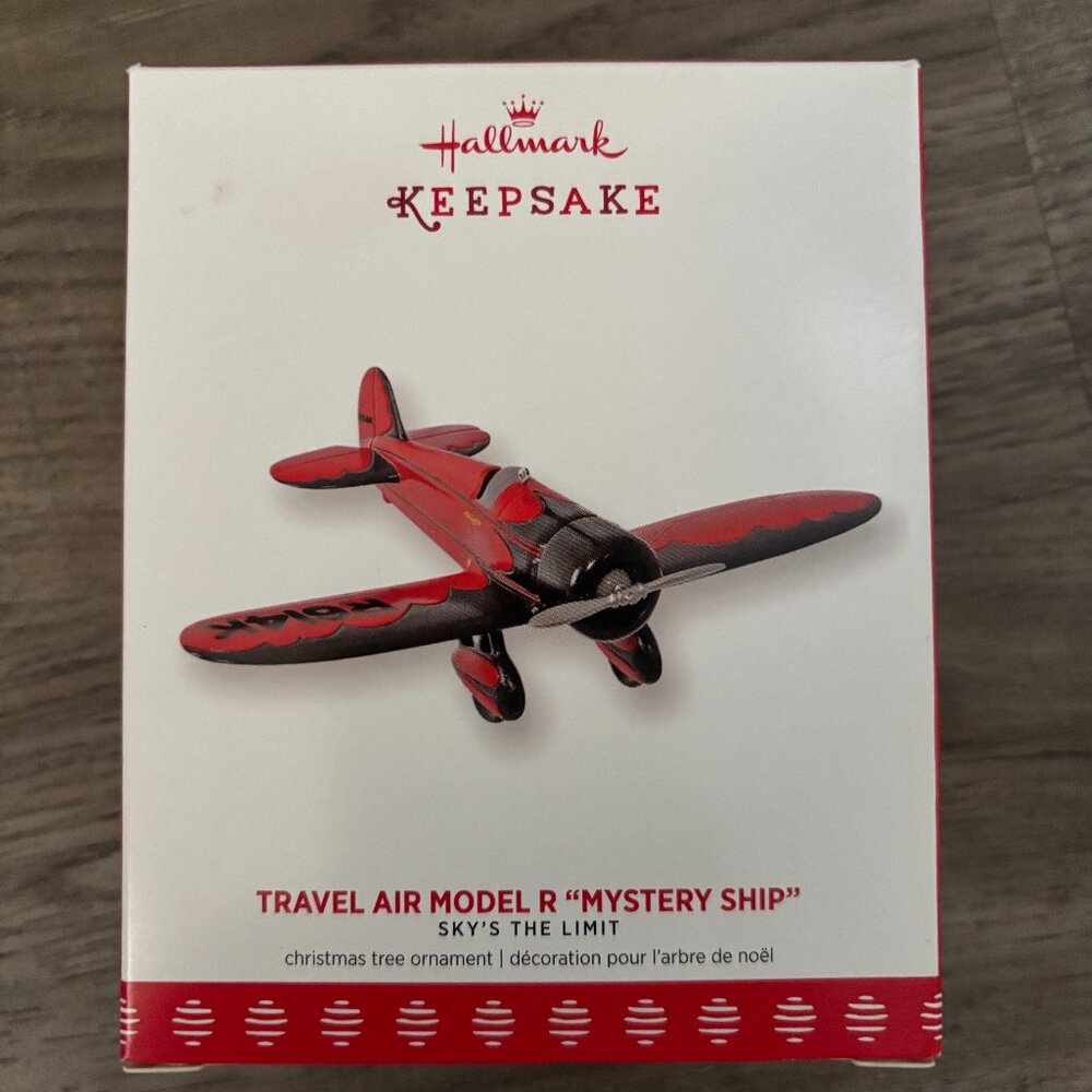 Hallmark Travel Air Model R "Mystery Ship" Ornament